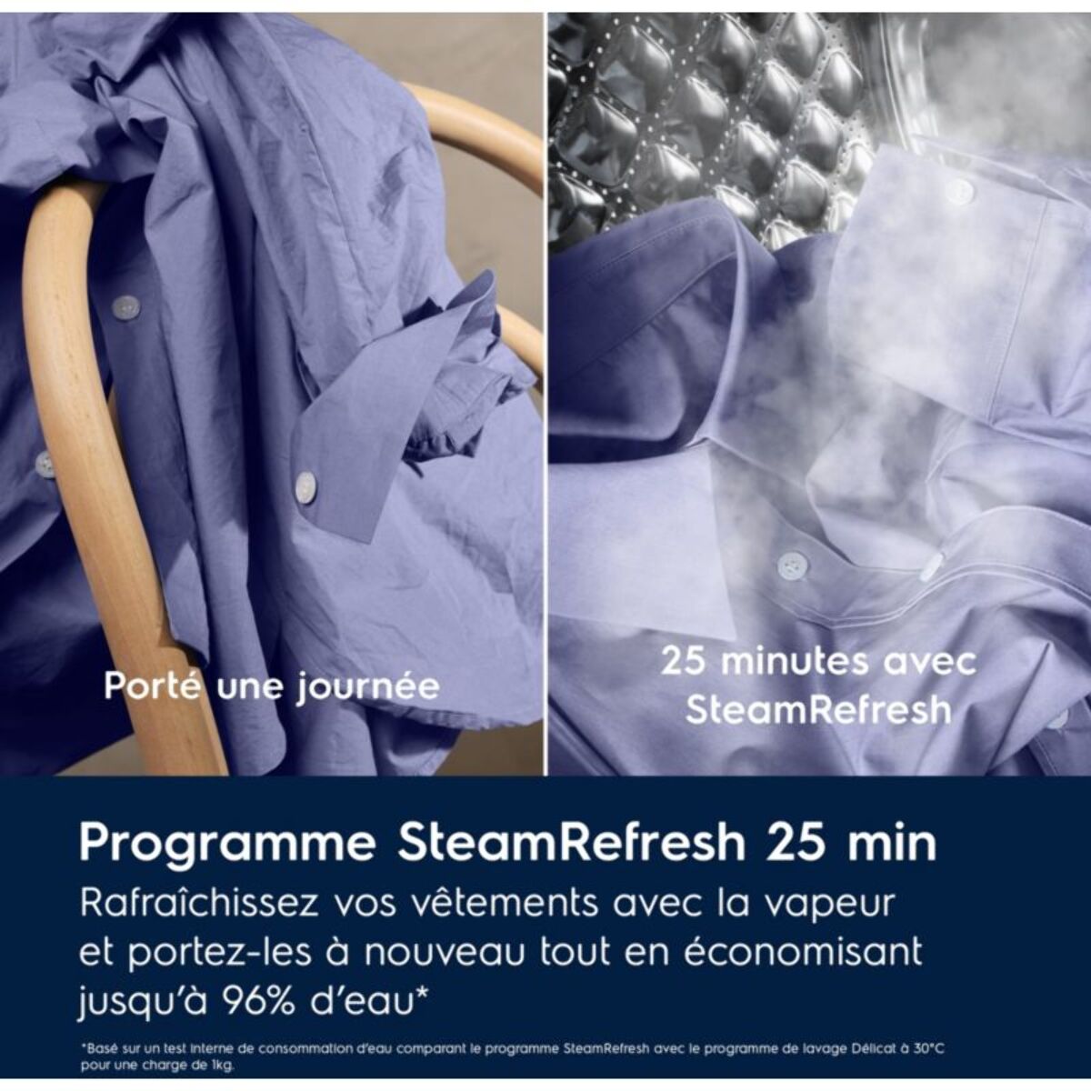 Lave linge séchant hublot ELECTROLUX EWW1685DA - 8/4 kg - 1600 tr/min - Classe D - Moteur induction