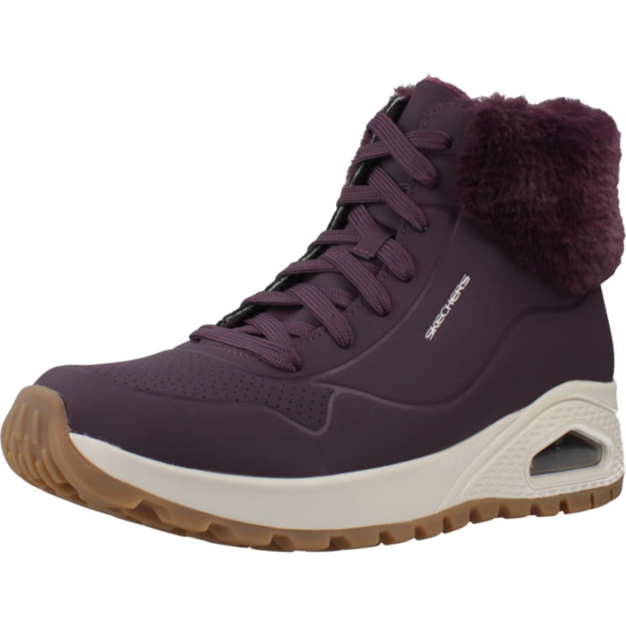 Botines Mujer Uno Rugged Fall Air Burdeos