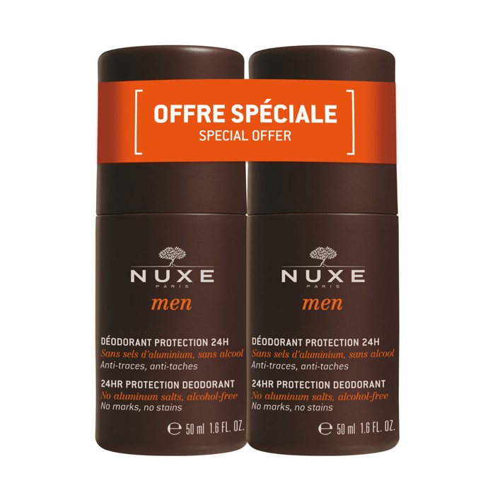 Nuxe Men - Duo déodorant protection 24h 2 x 50ml