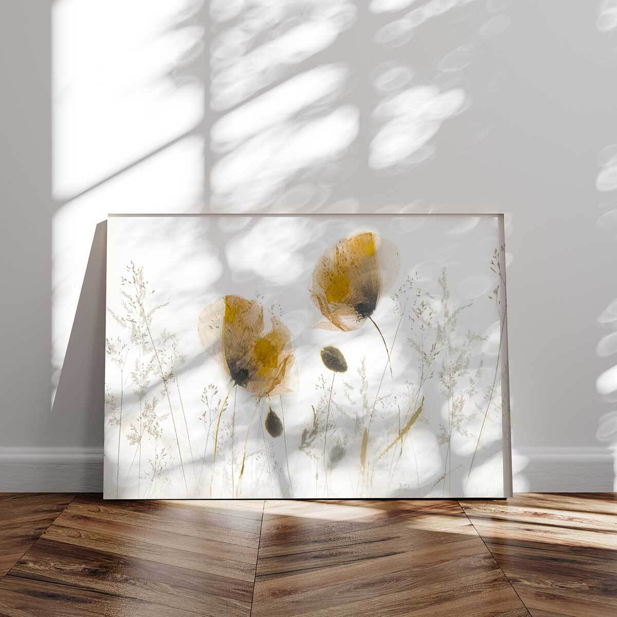 Tableau fleurs Subtilité Tableau alu Dibond