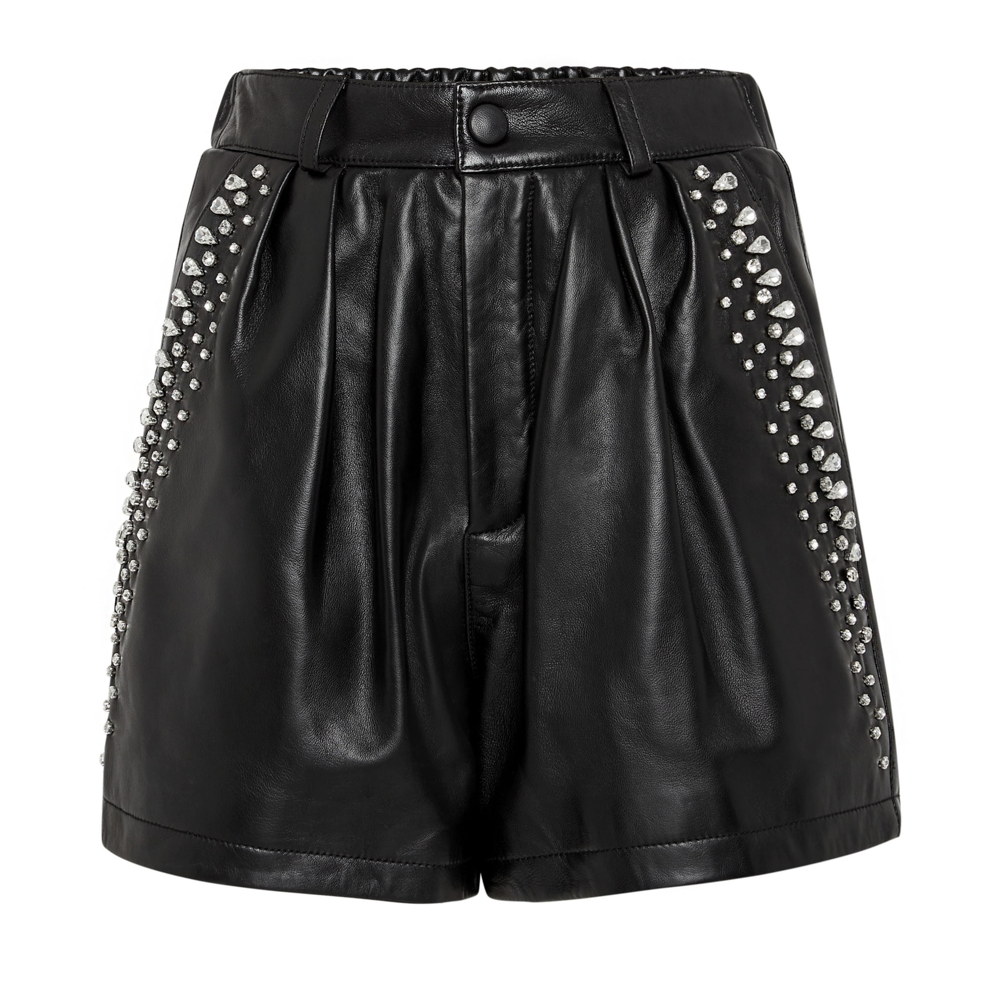 PHILIPP PLEIN Pantalones cortos de cuero
