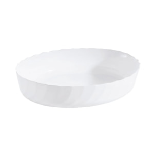 Fuente para horno ovalada blanca 36X28 cm Smart Cuisine Trianon - Luminarc