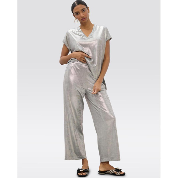 Pantaloni laminati