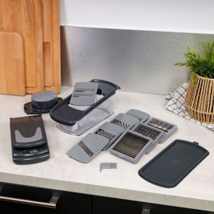 Mandoline ESSENTIELB Multifonction avec bac récupérateur