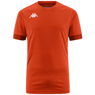Kappa - Camisetas de juego Hombre Naranja - Kappa4Football Dervio