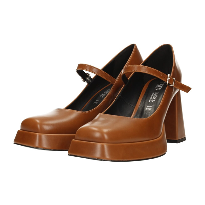 Décolleté Donna Tata Italia Marrone