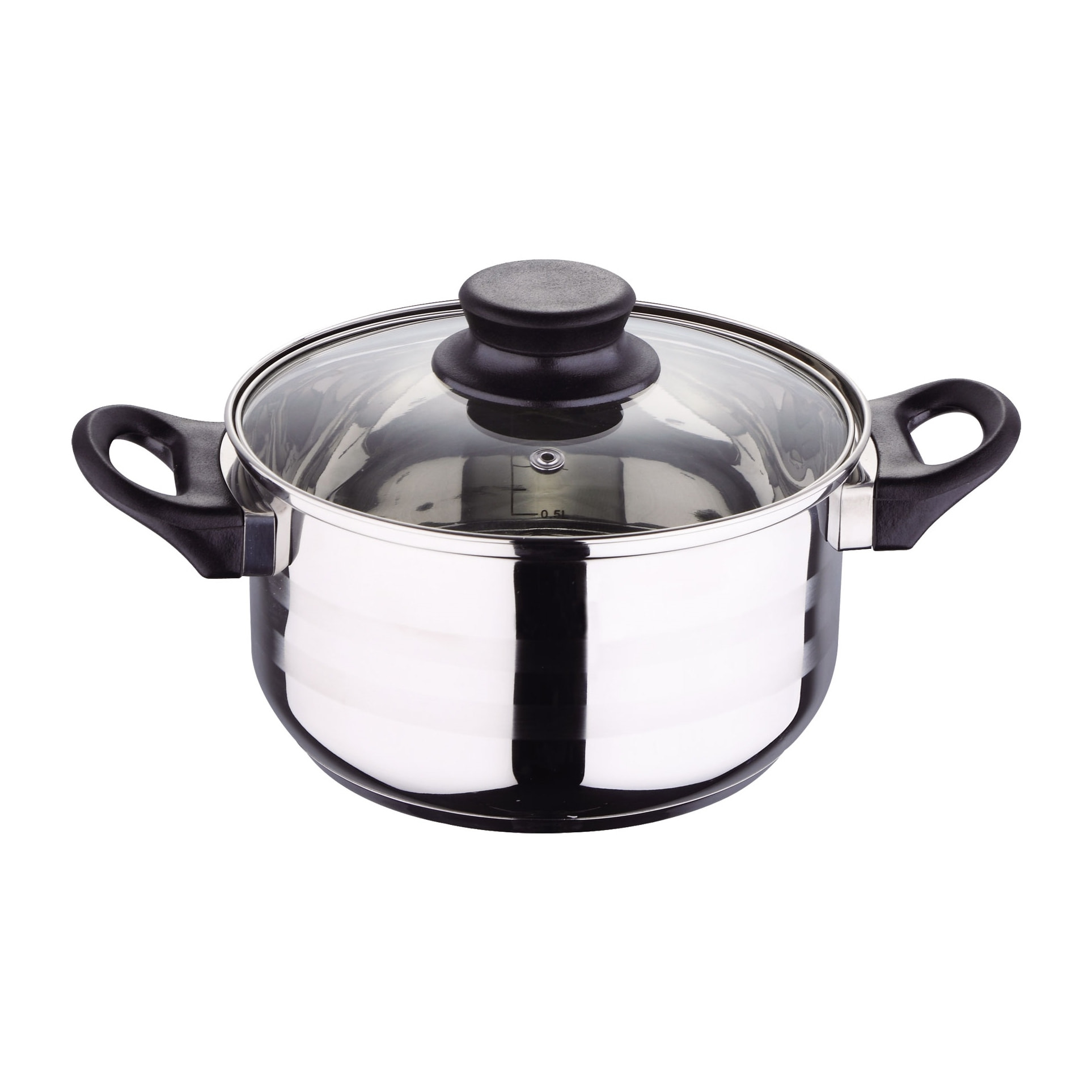 Batería de cocina 5pc acero inoxidable