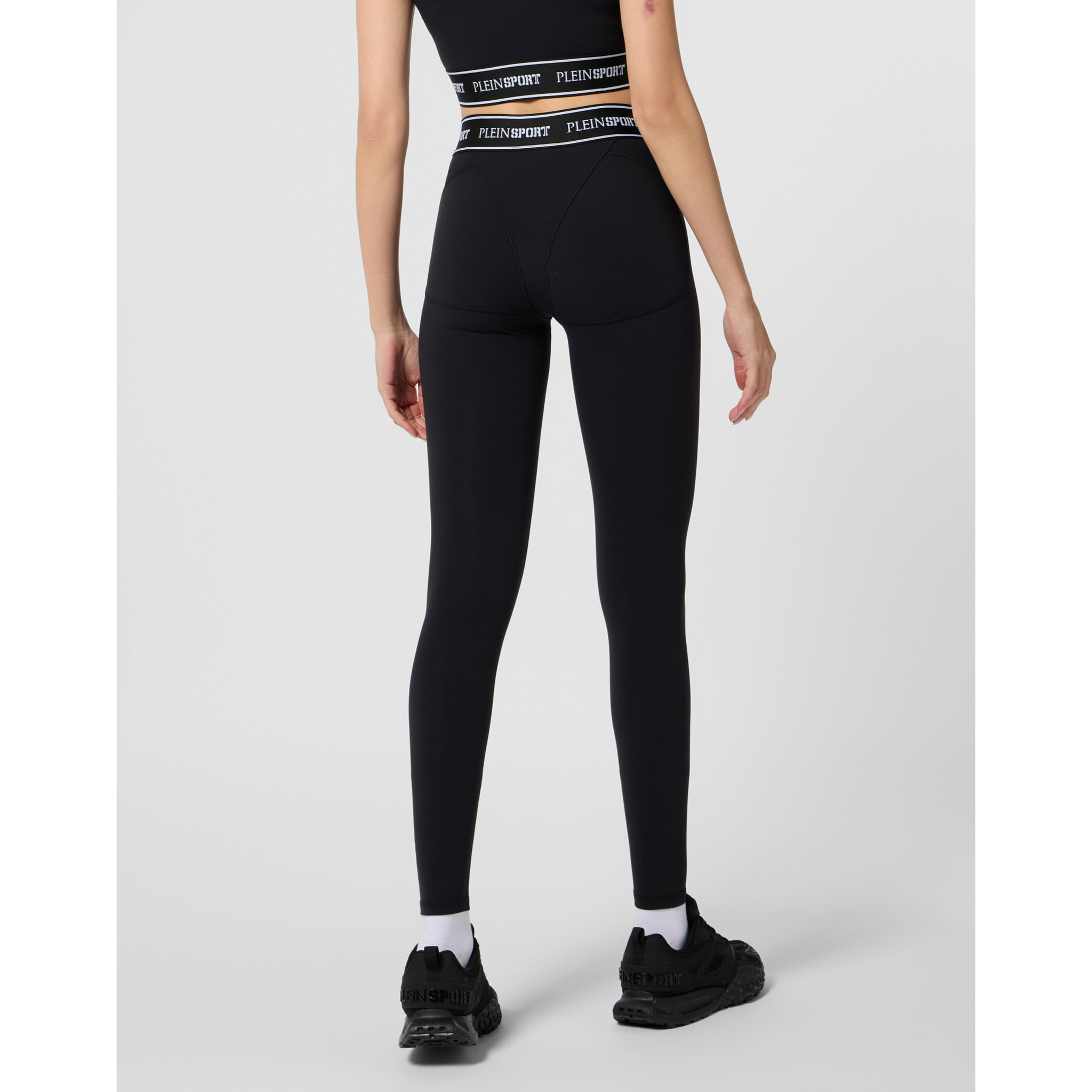 PLEIN SPORT Fleece Jogging Leggings