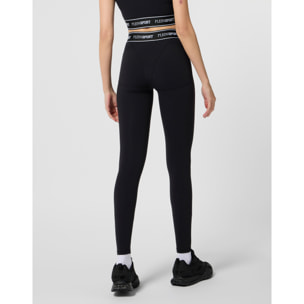 PLEIN SPORT Fleece Jogging Leggings