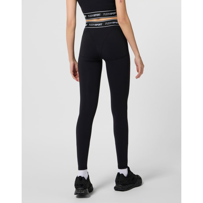 PLEIN SPORT Fleece Jogging Leggings