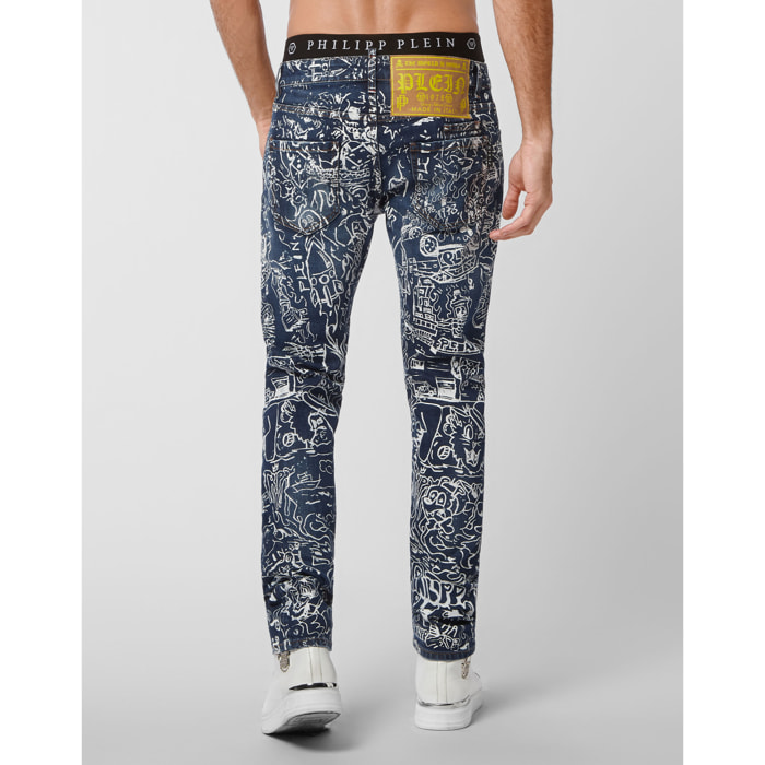 PHILIPP PLEIN Jeans taglio straight