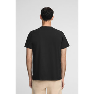 Camiseta negra con logo Established 2012 Polo Club