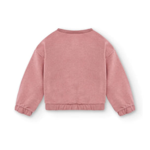 Sudadera de niña rosa Wish