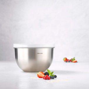 Bol sous vide M / 18 cm, Acier inoxydable, Argent