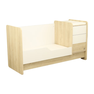 Lit combiné 140x70 évolutif en 90x190