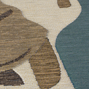 Tapis extérieur rond GIRAFE