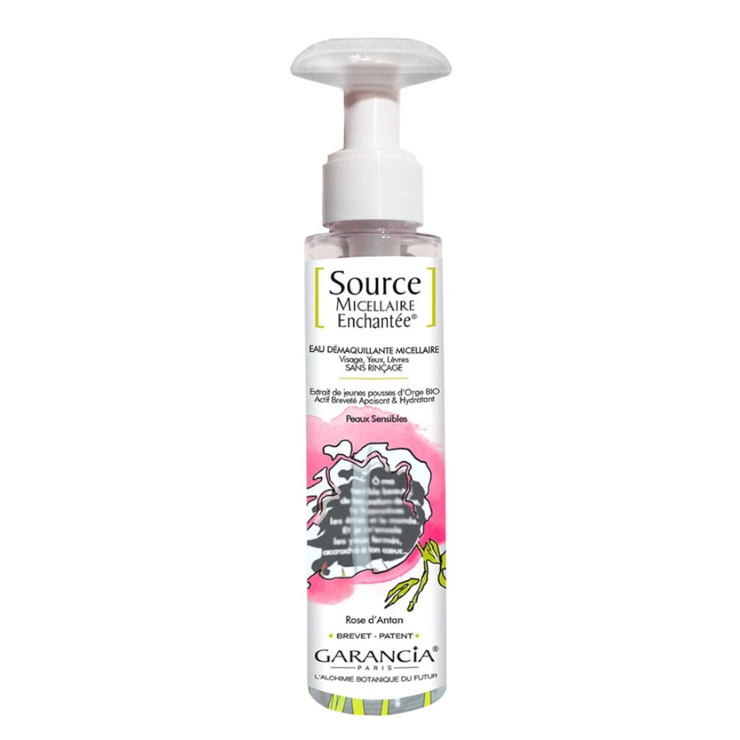 Source Micellaire Enchantée - Eau Micellaire 4 en 1 - Rose 100 ml