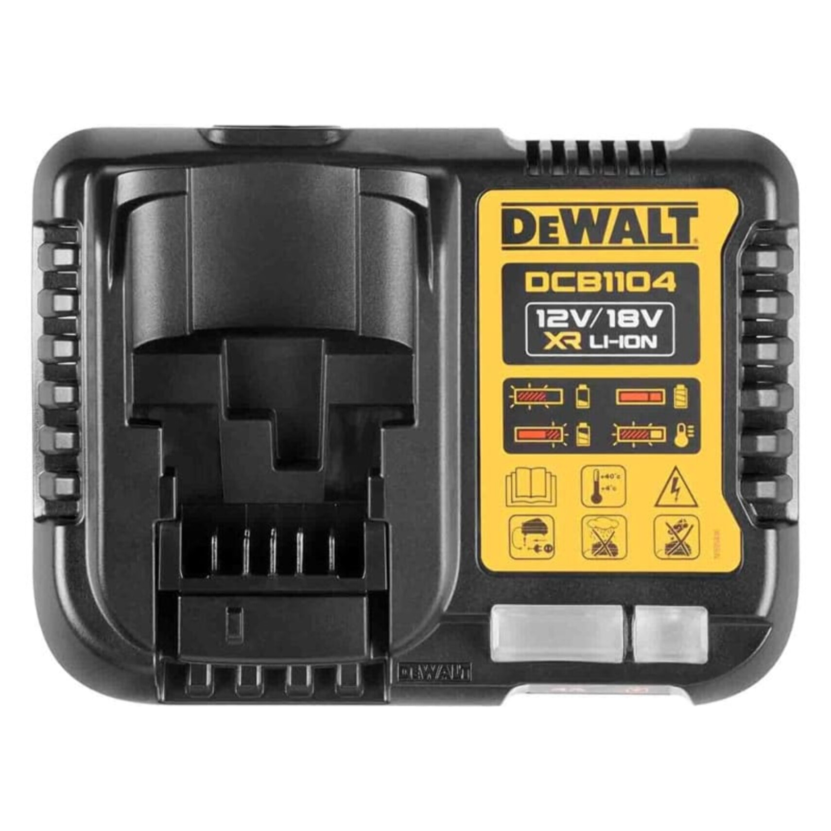 Pack énergie XR 18V - DEWALT - avec 2 batteries 18V 5.0Ah + Chargeur universel 12V/18V - DCB1104P2-QW