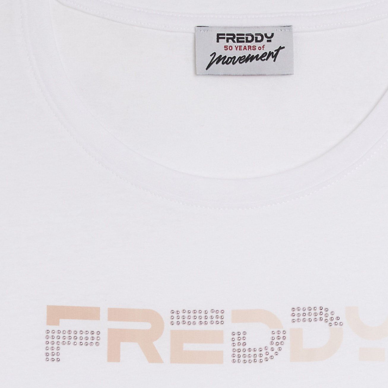 T-shirt Manica Corta con Logo FREDDY Olografico