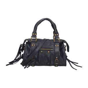 Borsa a spalla da donna - Modello Erisia - Vera pelle - 25.0 x 15.0 x 10.0 cm