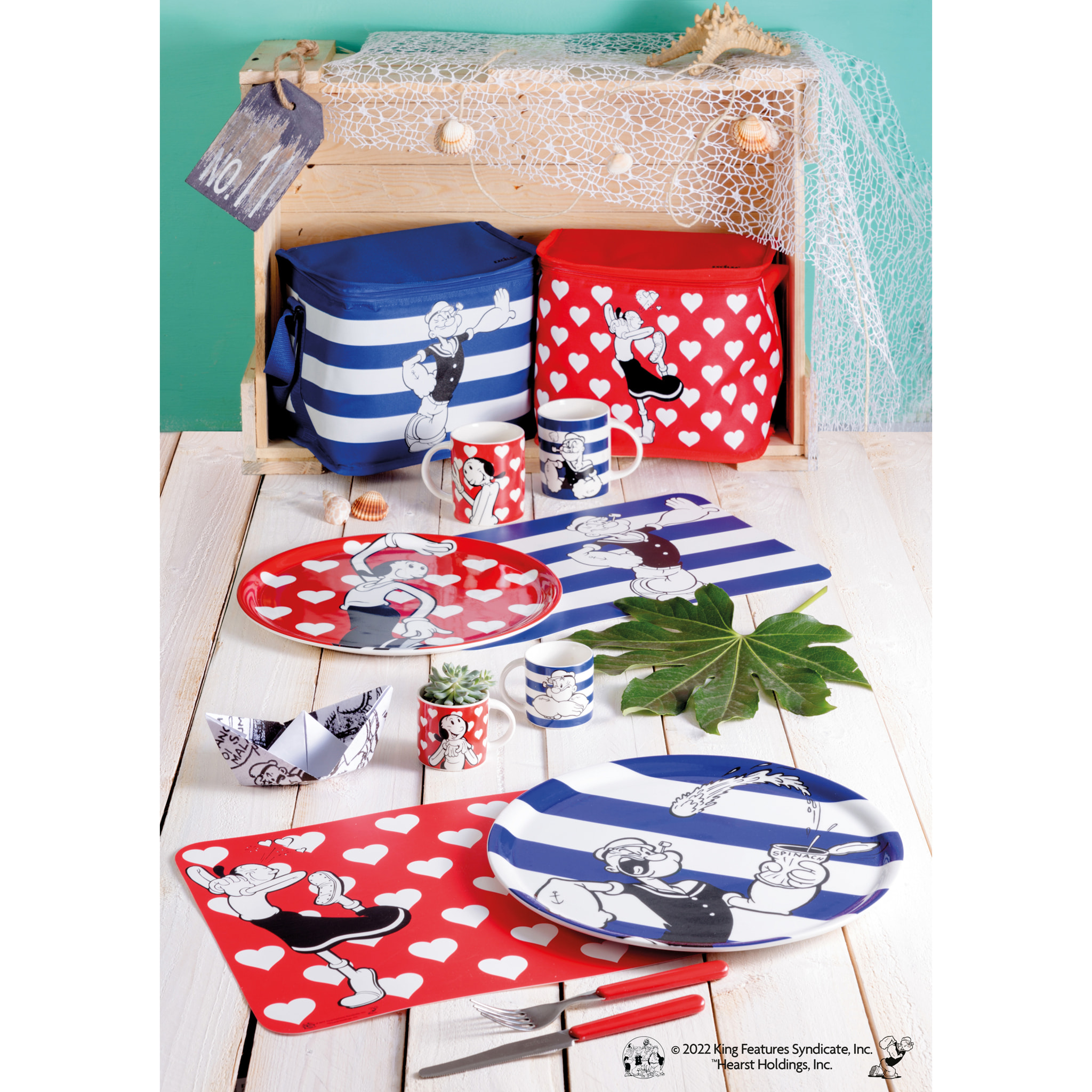 Borsa termica 10 L Excelsa – Popeye, Poliestere Blu