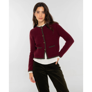 Pantalón de terciopelo efecto piel de melocotón