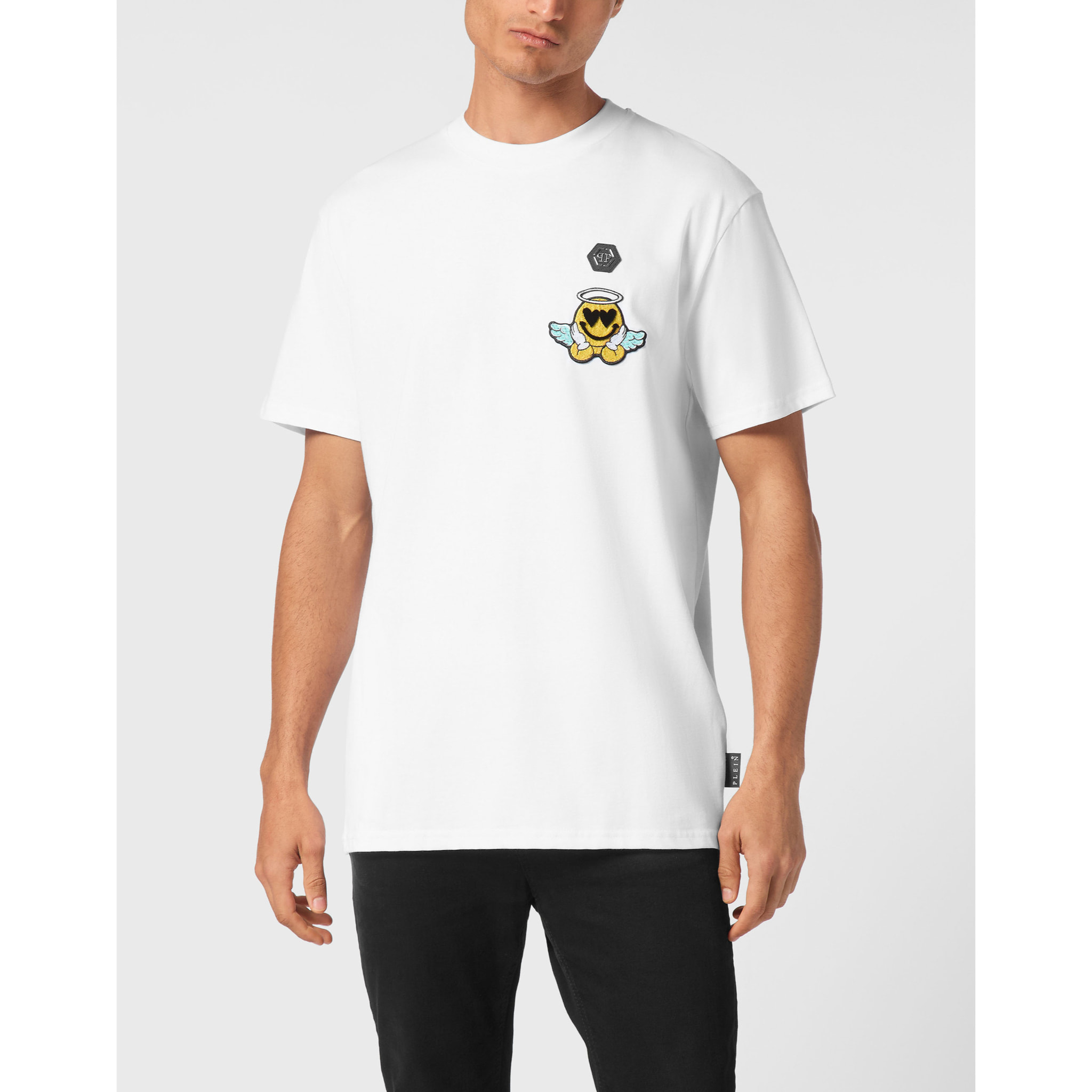 PHILIPP PLEIN Camiseta Cuello Redondo SMILE