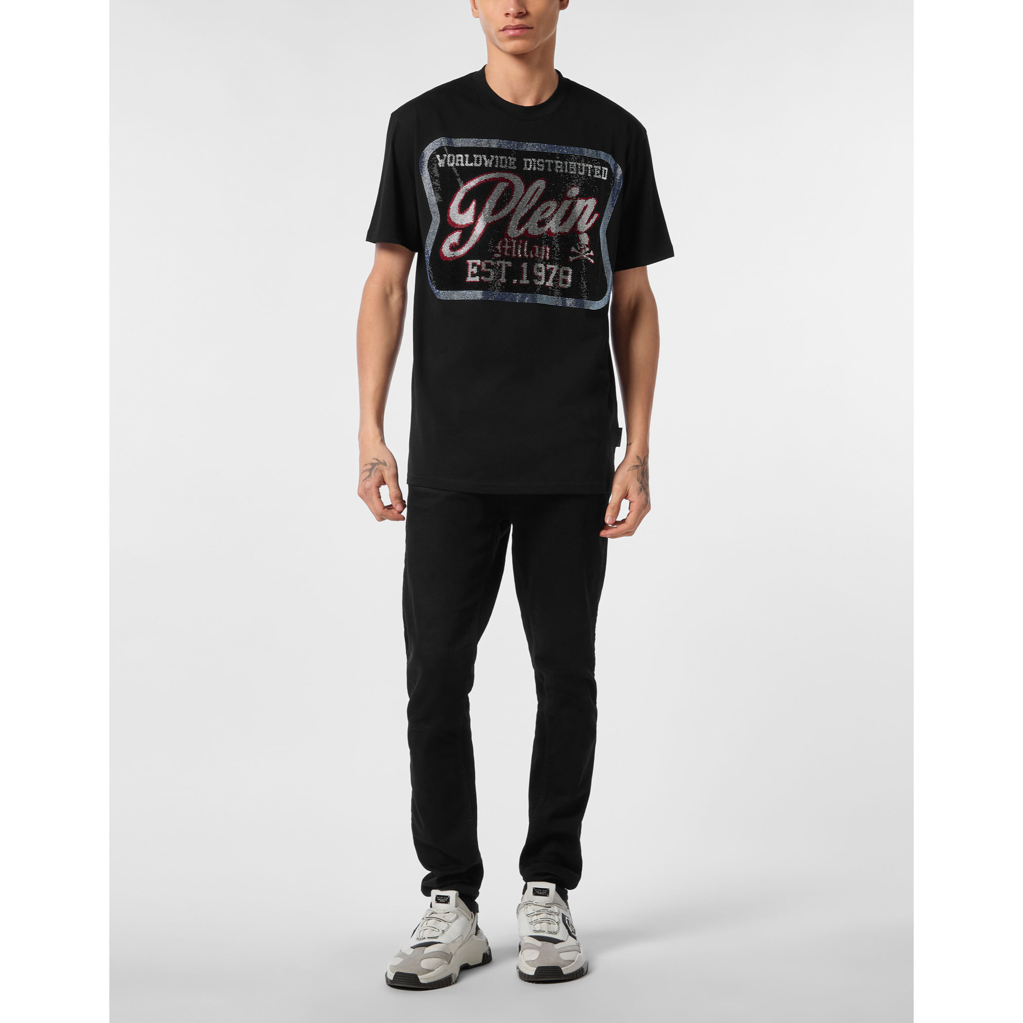 PHILIPP PLEIN Camiseta Cuello Redondo Milan