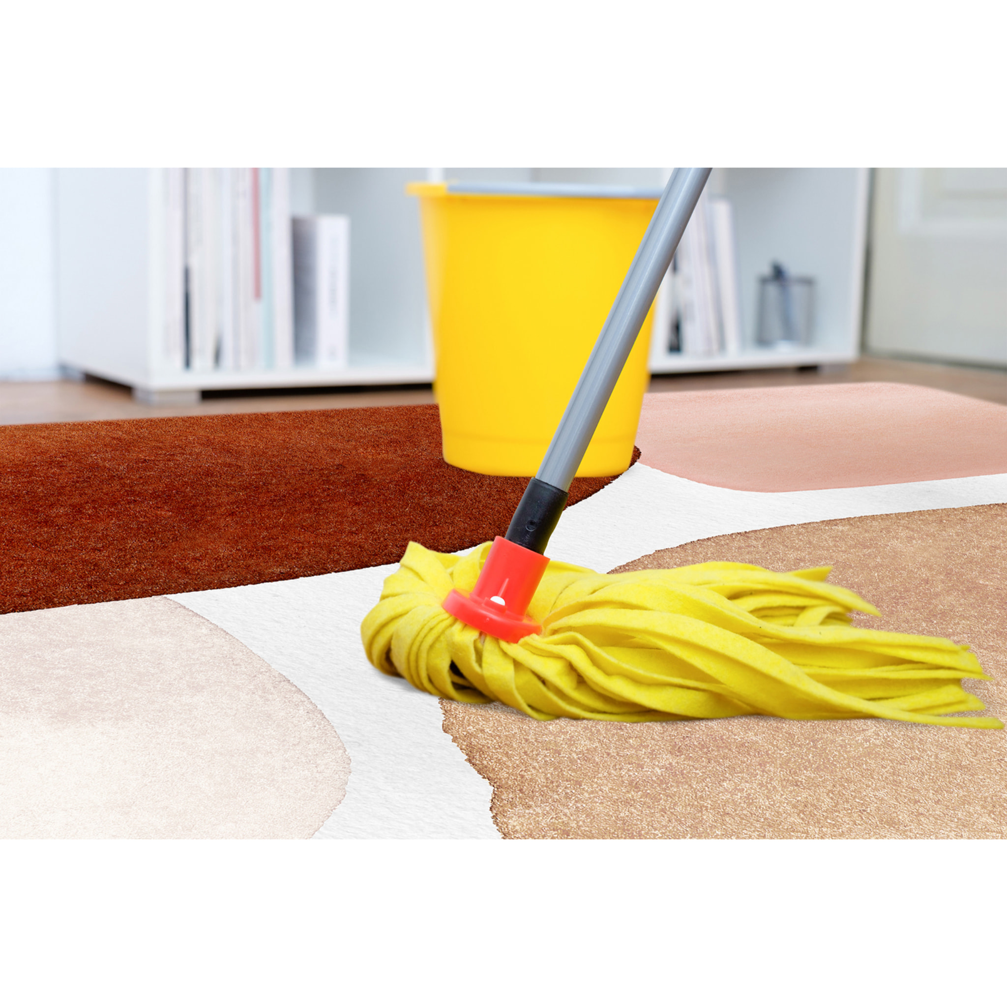 Alfombra de vinilo CERAMIKO, Varenka, diseño moderno 200x266 cm