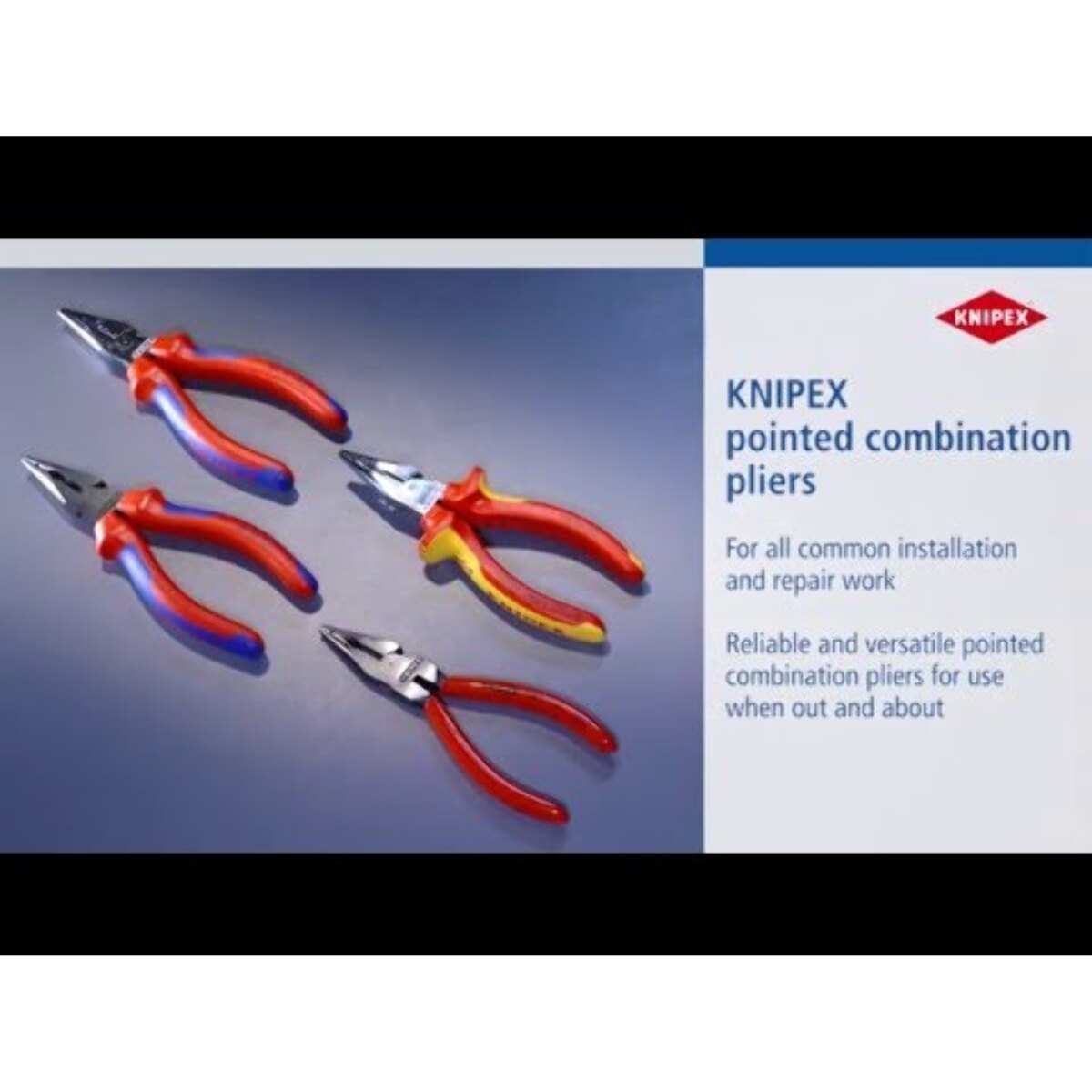 Pince universelle compacte 145 mm - KNIPEX - 0822145