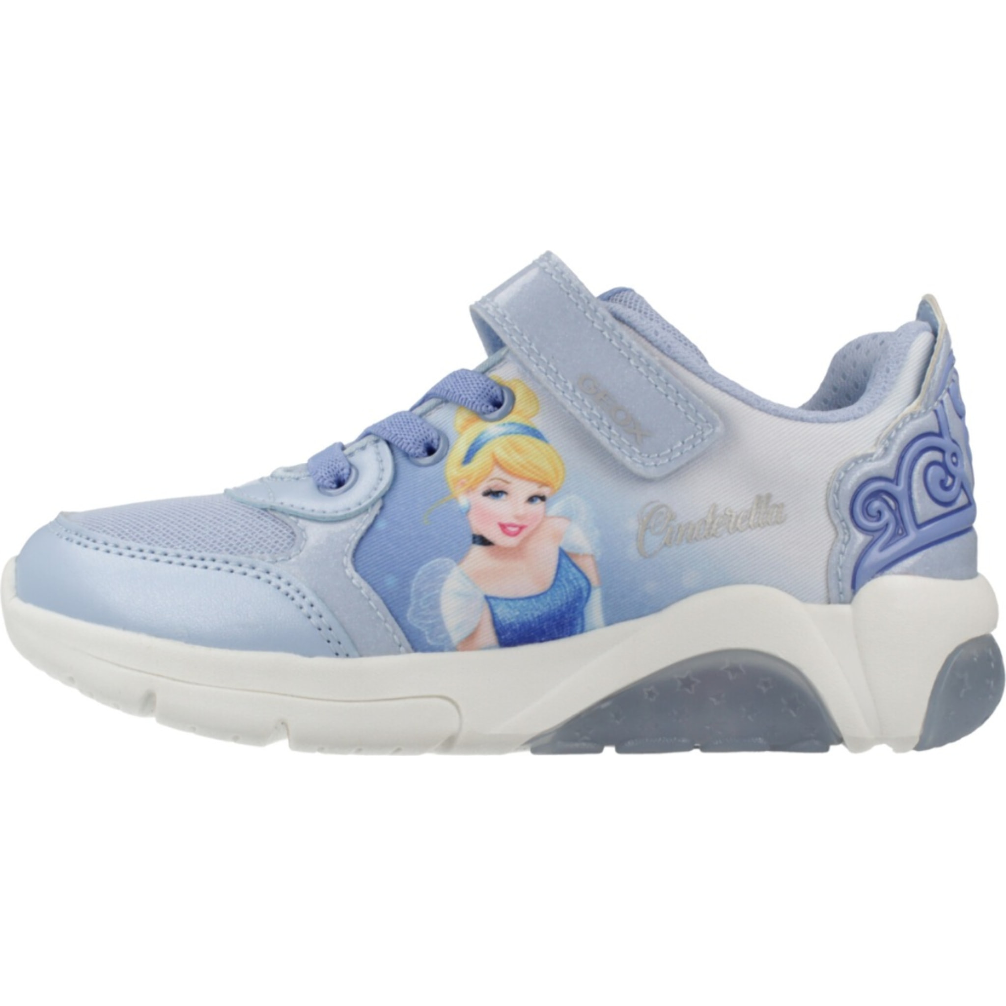 Zapatillas Niña de la marca GEOX  modelo J FADINLIGHT GIRL AZUL