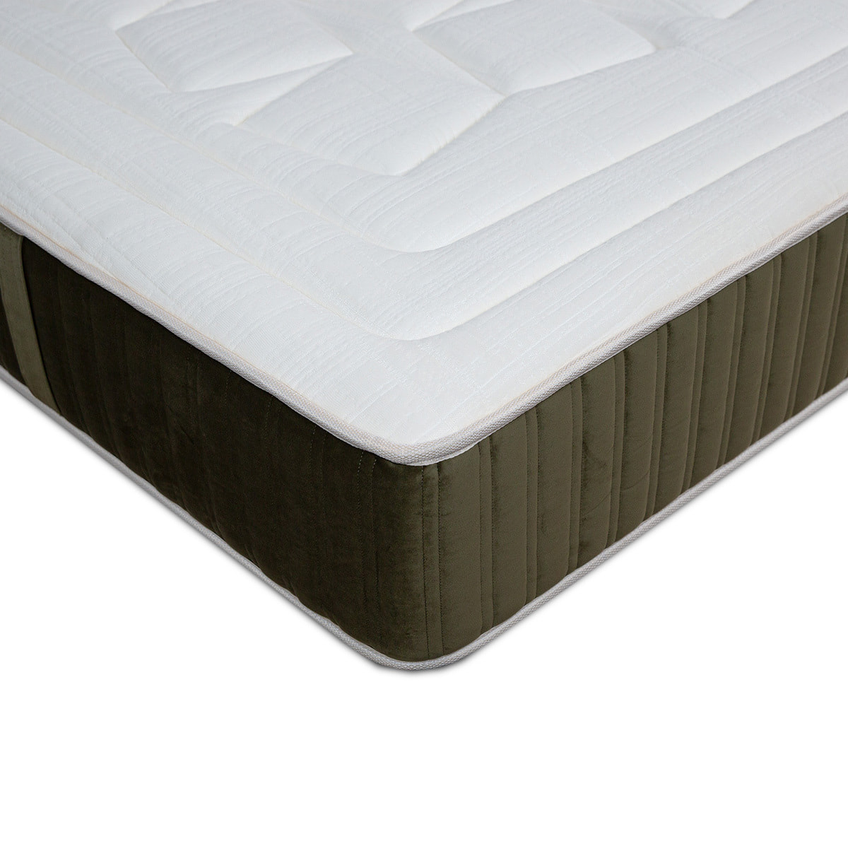 Matelas Opaline Mémoire de Forme & Mousse Polyuréthane Supersoft, 30 cm, Soutien Ferme, 4 poignées, Garantie 10 ans.