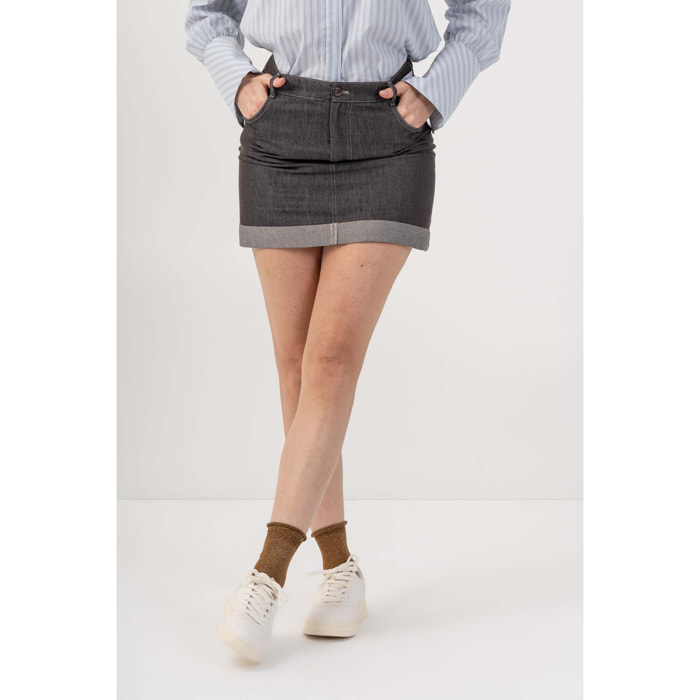 Kocca - Gonna corta taglio dritto Donna