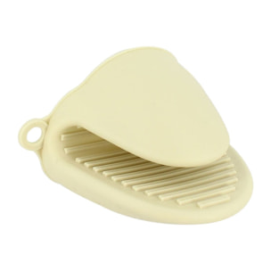 Lot de 2 gants pure en silicone crème