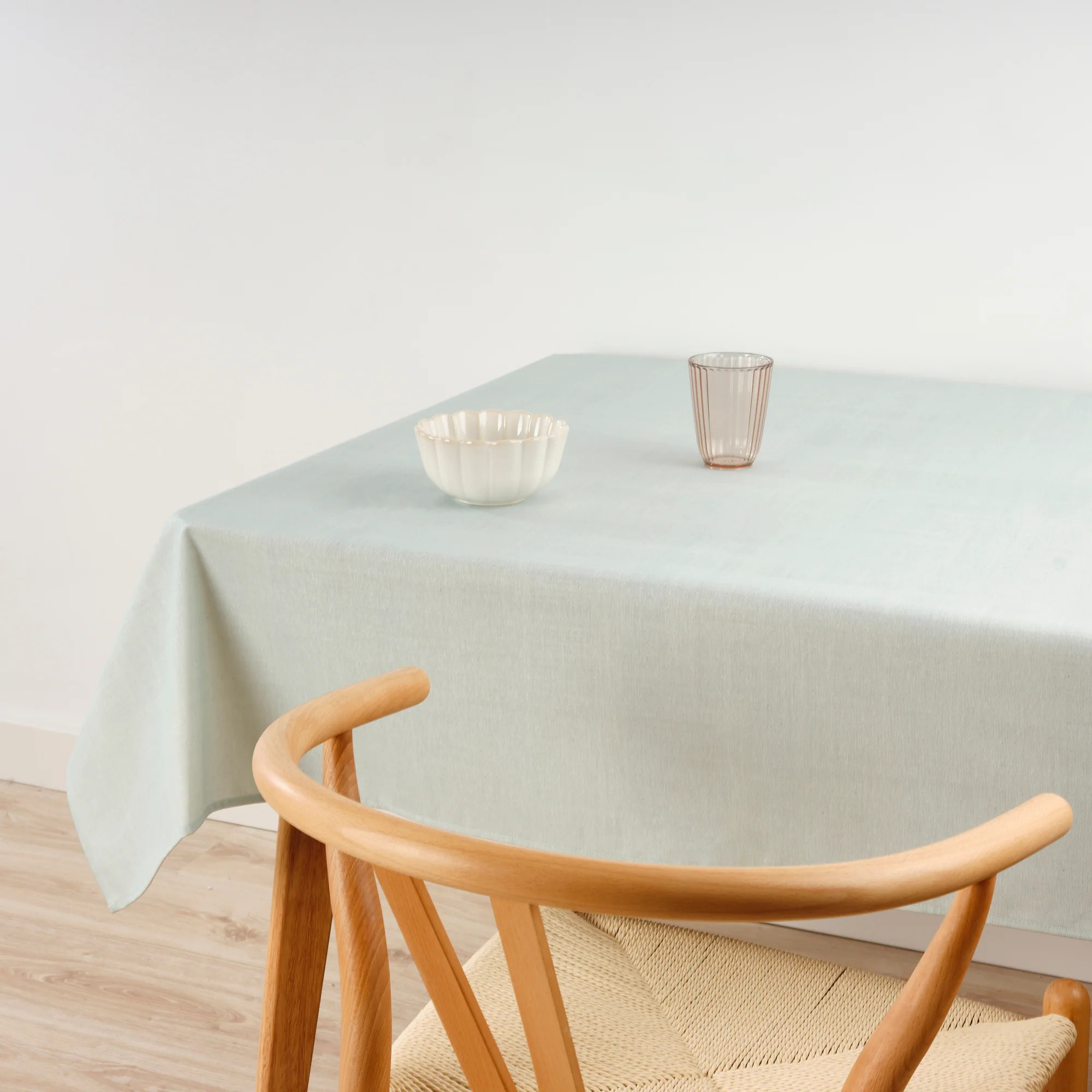 Nappe en résine anti-taches XL Bleu