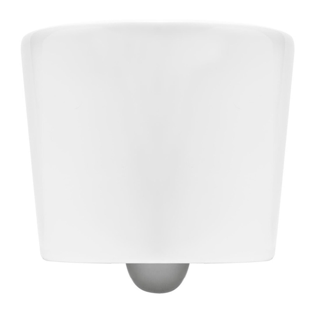 Pack WC sans bride Brevis, fixations invisibles + Abattant slim softclose + Bâti Geberit UP320 + Plaque blanc/chromé