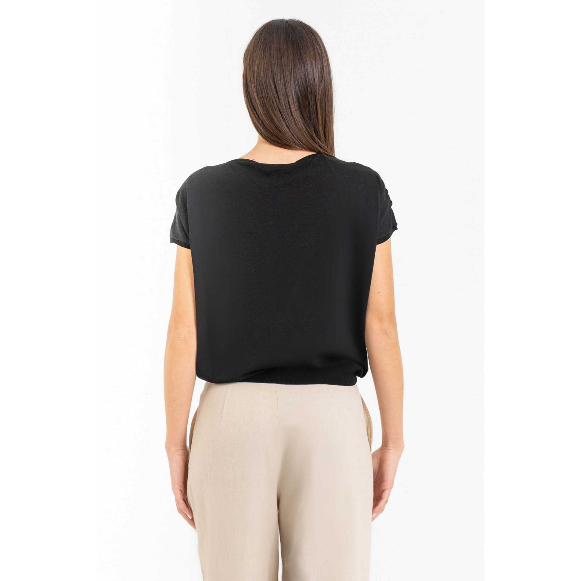 Kocca - Maglia con inserto macramè Donna