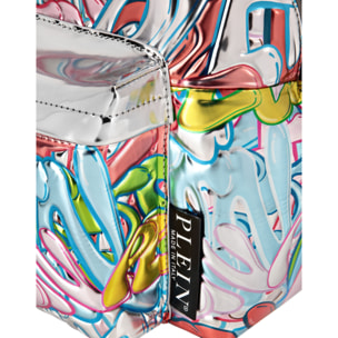 PHILIPP PLEIN Backpack BOMBING GRAFFITI