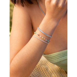 Pulsera Riviere Spark Plata