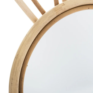Miroir enfant lapin pin 24x38cm