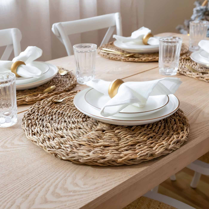 Set de table vertal naturel 40cm