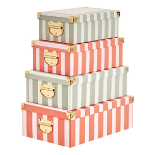 4 boîtes Box' L28/31,5/36/40cm