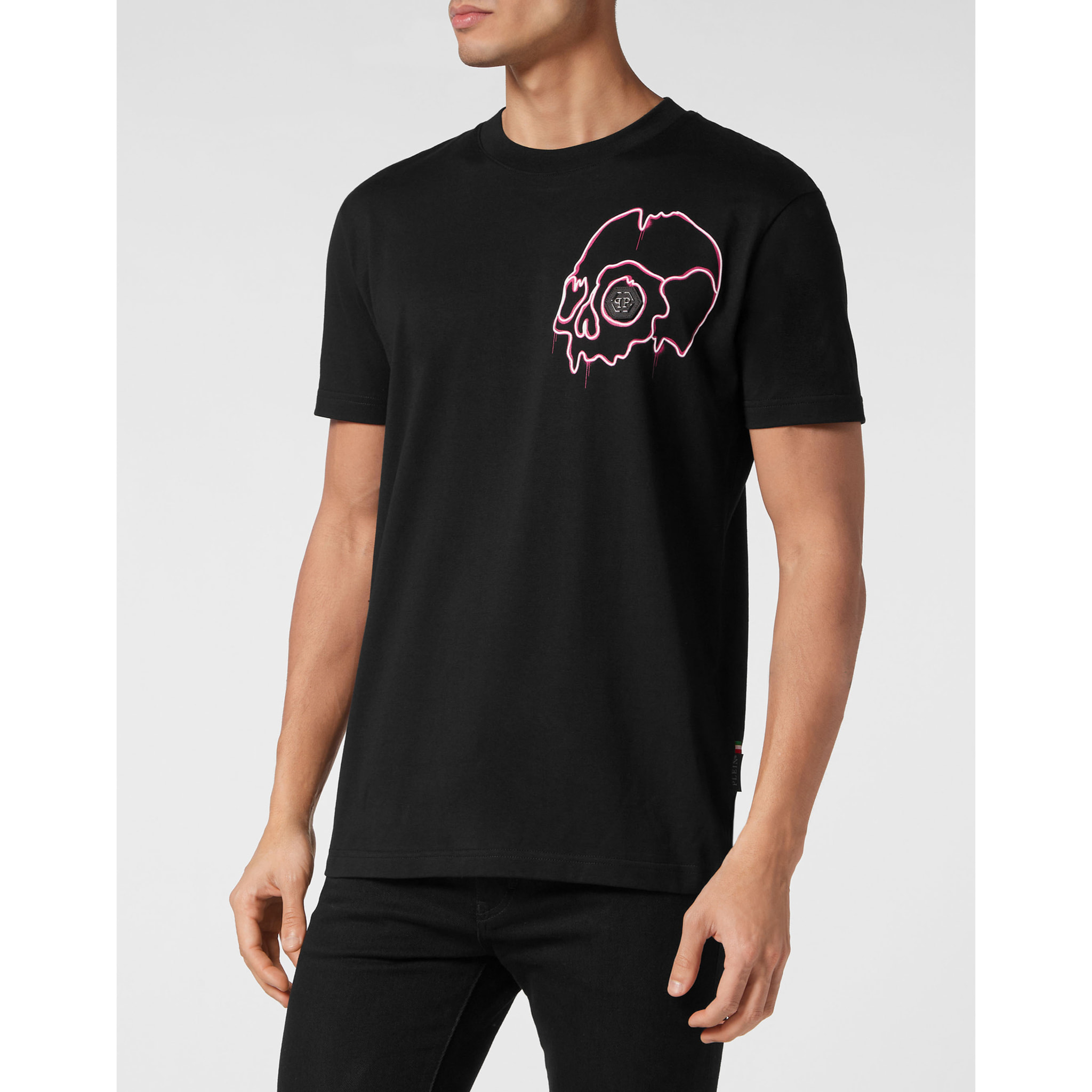 PHILIPP PLEIN T-shirt girocollo a maniche corte SKULL