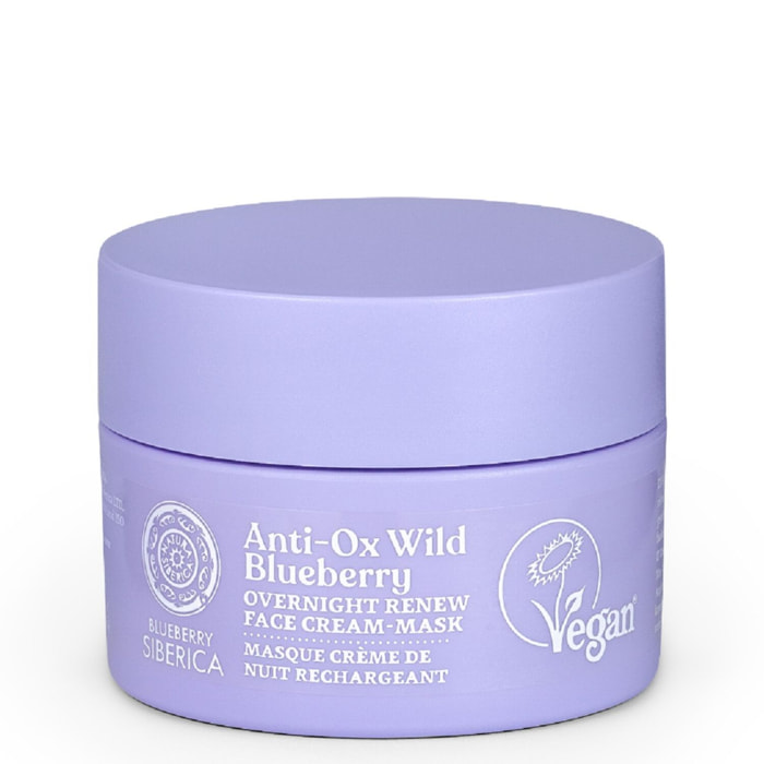 BLUEBERRY - Masque Crème de Nuit Rechargeable 50ml