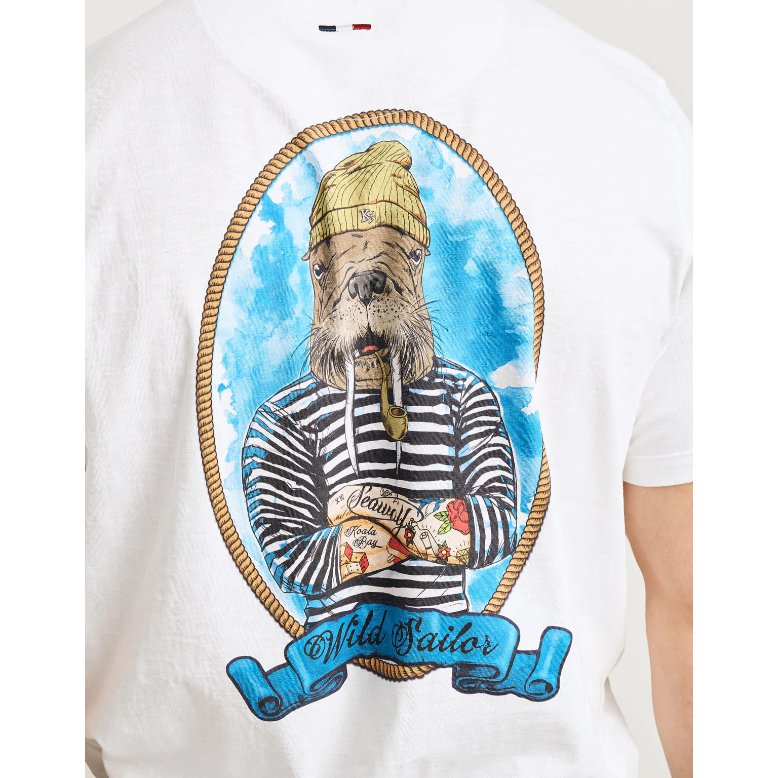 Camiseta Manga Corta Blanco - Morsalito