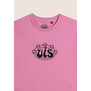 T-shirt Donna Regular in Cotone Stile Boxe VIS