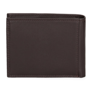 Portafoglio  da uomo In Vera pelle Made in Italy 12x9,5x2 cm