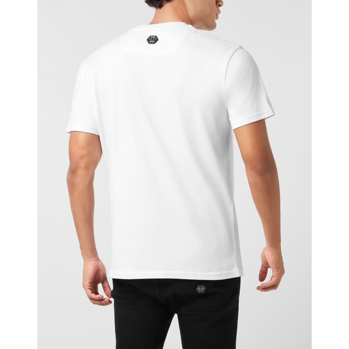 PHILIPP PLEIN T-Shirt Round Neck Ss SIGNATURE
