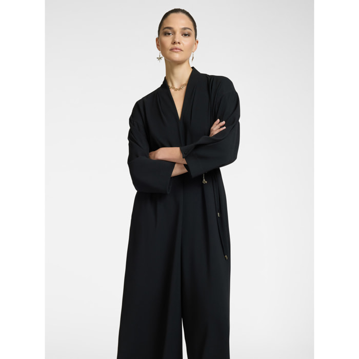 Elena Mirò - Mono de Cady con cinturón - Negro