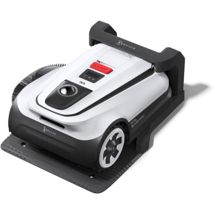 Robot tondeuse ECOVACS GOAT A1600 sans fil périphérique, 1600 m² de superficie, coupe bordures TruEdge